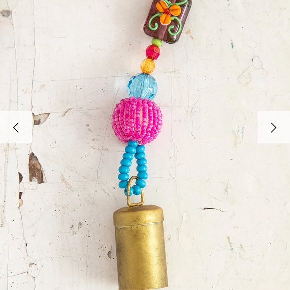 NEW boho beaded bell chime - Picture 4 of 7